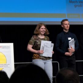 Johanna Allkämper erreichte im Bereich Arbeitswelt den 2. Platz und erhielt drei weitere Sonderpreise.